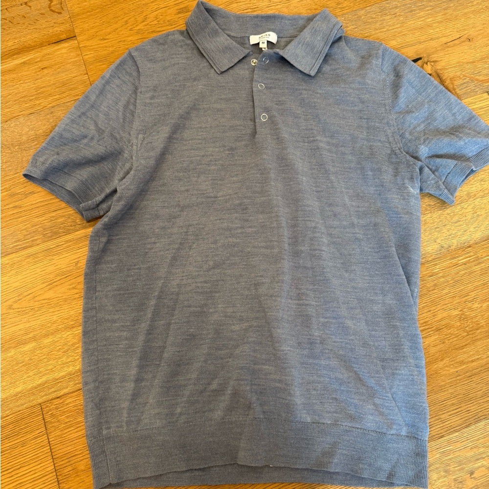 Reiss Men’s Merino Wool Polo